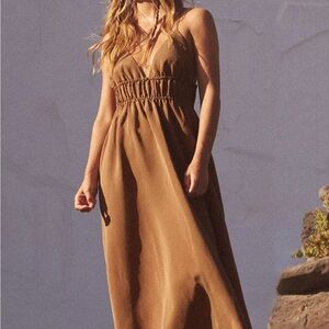 Zara Flowy Maxi Dress